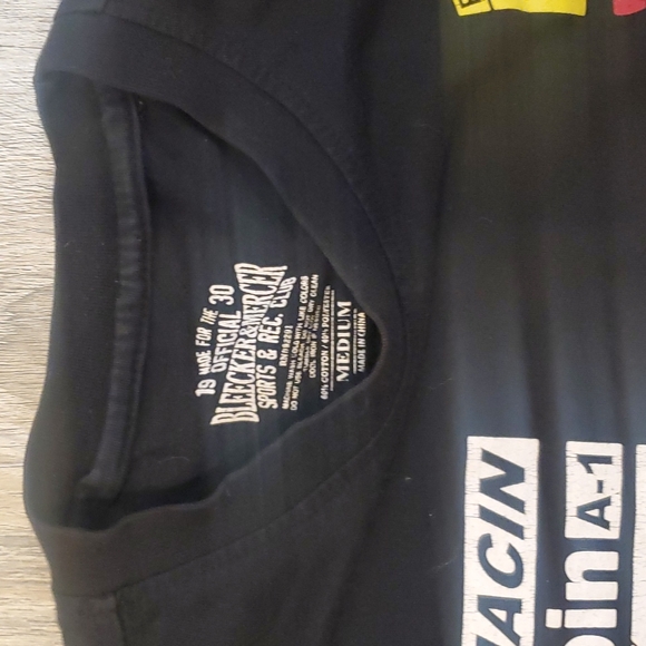 Bleecker Mercer Porsche Shirt XL Black Punischer GT Racing Car Graphic Logo Mens - Picture 2 of 5